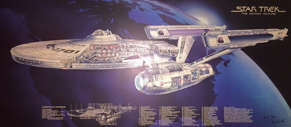ChrisCushman2's tweet image. Gifted 39 years ago by David Kimble… I got my first copy 46 years ago on opening night!!!  This illustration started my career!
