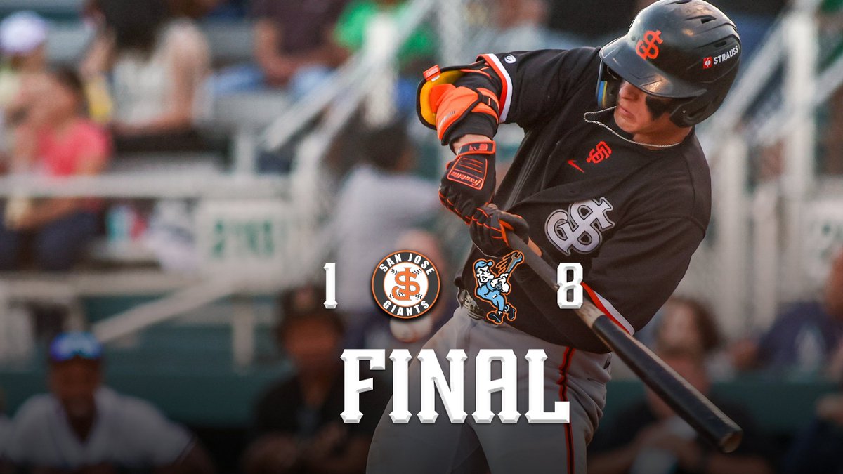 SJGiants's tweet image. Final from San Bernardino.