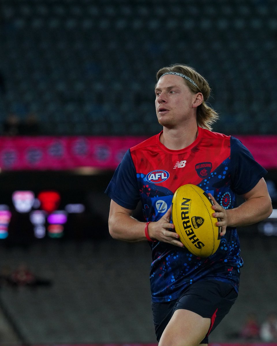 melbournefc's tweet image. A returning quartet ๐ Four Demons back in the mix + ready to make their mark on Marvel.
#DemonSpirit | #AFLSaintsDees