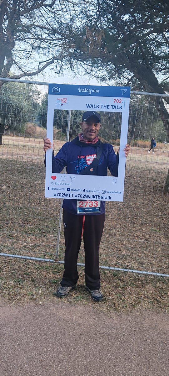 #702WalkTheTalk 8km 🚶
#702WTT <a href="/Radio702/">702</a>
#PrimediaPlus