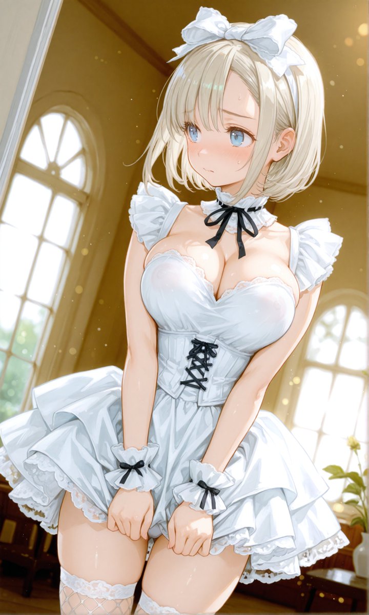 この服でお客さまの前に出るのですか？