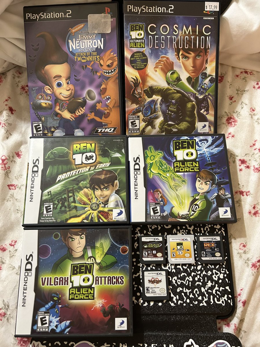 ORAsh3r's tweet image. Day 2 at Classic Game Fest was a blast!
Got to connect with some really cool artists and such!
Also…I didn’t plan on buying anything at the Con but…
#Ben10 #retrogames
