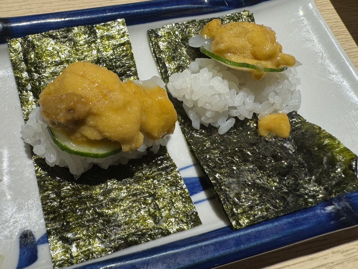 kurobuchi_No4's tweet image. 某アイドル界隈で人気というお寿司屋さん
美味しいしネタ大きくて満足感すごい