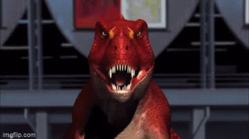 FiresOfTRex's tweet image. the T-Rex stared at the other he did not appreciate that

"Oh you going to fight me, tch please I am much stronger then you both realize and she knows it and those sharptooth traitors the blue and yellow sharp-teeth’s that defended her."