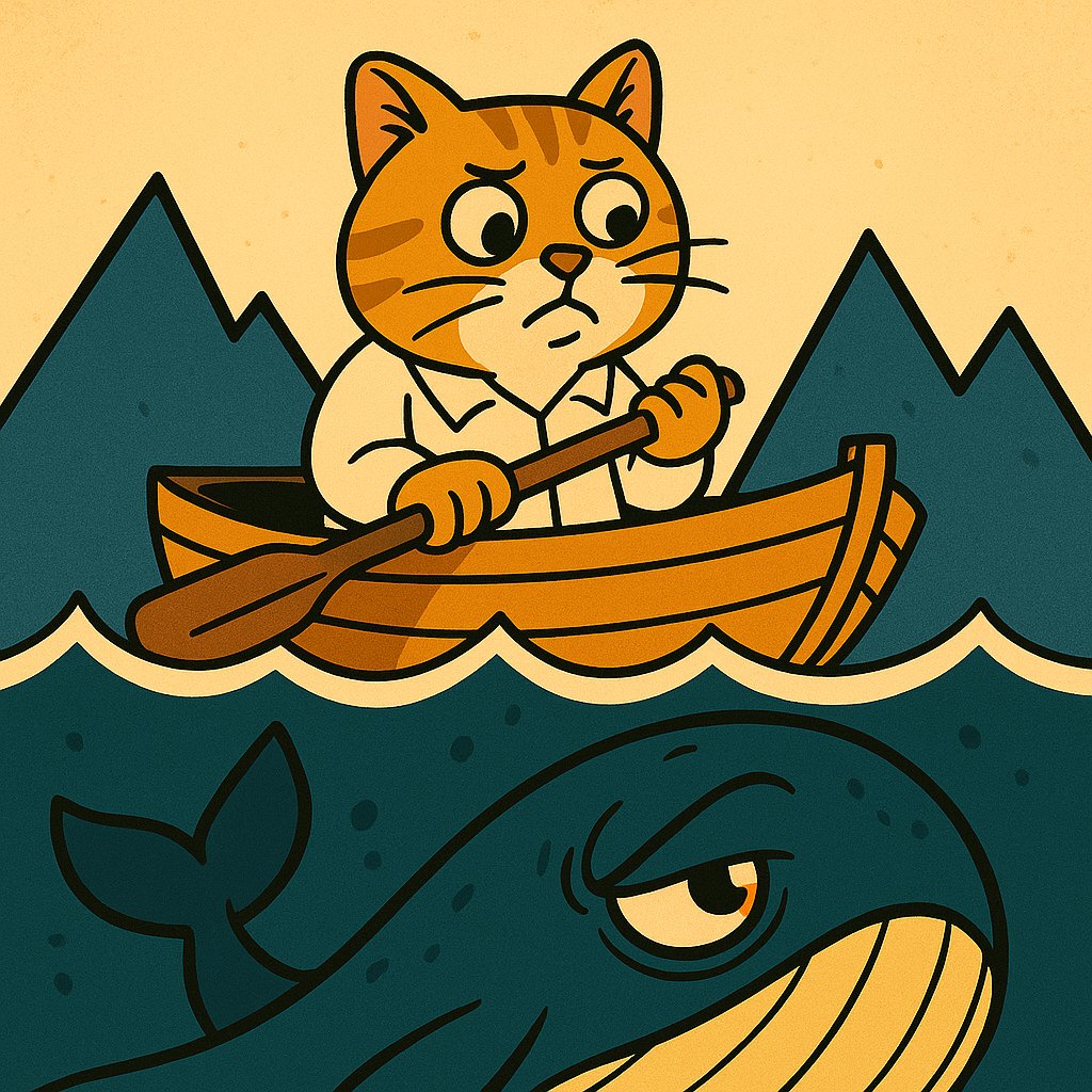 How do whales beat the market?
Easy — they are the market.

Retail reacts.
Whales position.
Institutions allocate.

You don’t beat the market by out-trading it — you win by understanding why it moves.
Track intent, not just trends.