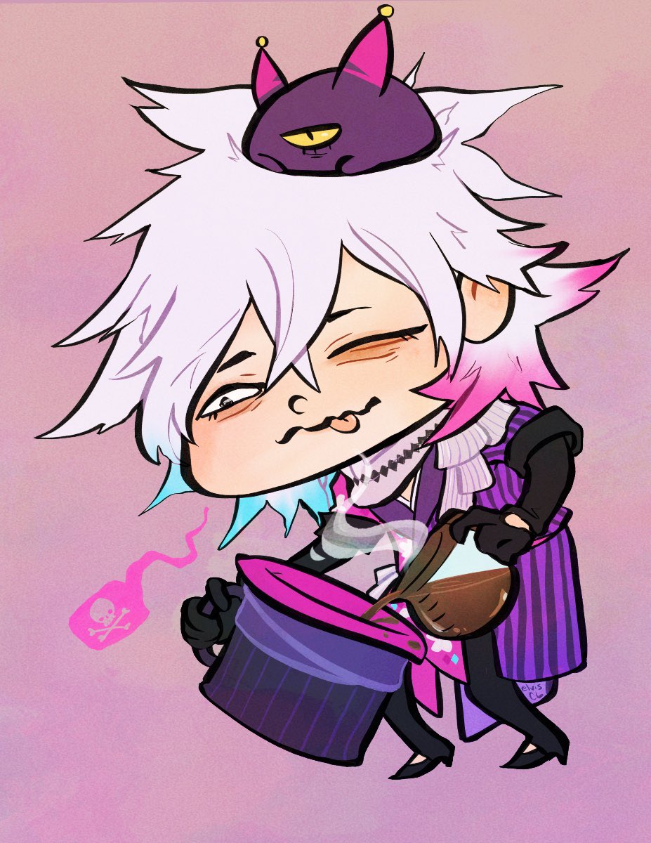 elvisclt's tweet image. Tired ☕️ #JosuijiArt #Bettelful