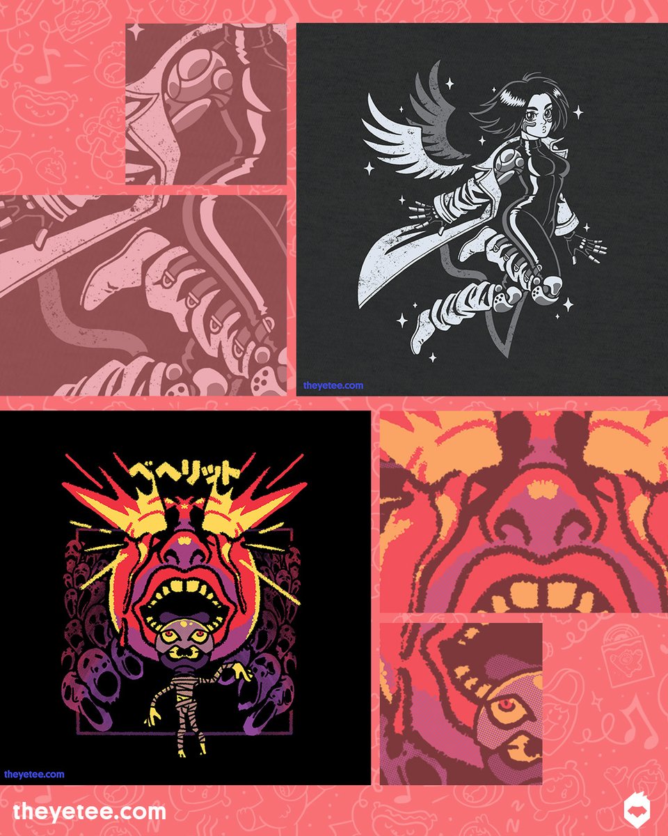 The Yetee @theyetee.com 🟦☁️🦋 (@theyetee) on Twitter photo NEW! We’ve got Angelic designed by <a href="/pixeleyebat/">PixelEyeBat</a> and Cursed Path designed by @demonigote both #dailytees available for 24 hours only at theyetee.com NEW! We’ve got Angelic designed by <a href="/pixeleyebat/">PixelEyeBat</a> and Cursed Path designed by @demonigote both #dailytees available for 24 hours only at theyetee.com