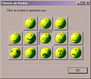 Choose an avatar