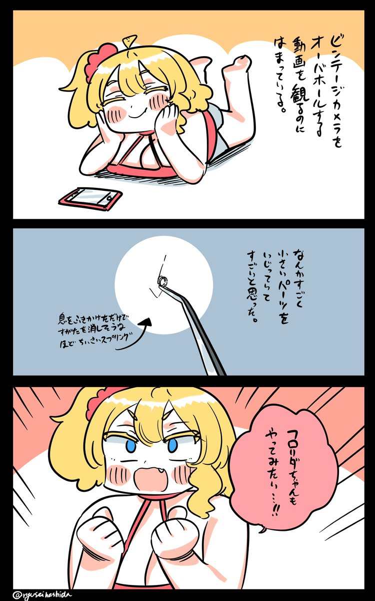 nagare017's tweet image. やる気だけあるフロリダちゃん日記です。

#フロリダちゃん日記