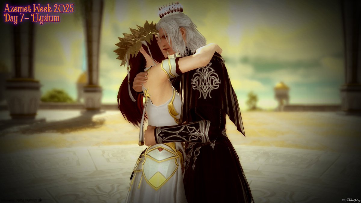 𝑫𝒂𝒚 7- 𝑬𝒍𝒚𝒔𝒊𝒖𝒎

Their life in the Elysian Fields, though their true place will always be in the Underworld 😈 And a little kiss for the road, because let’s not get too serious xD #FFXIV #FFXIVScreenshots #ffxivsnaps #GPOSERS #Ascian #Azem #EmetSelch #Azemet #azemetweek
