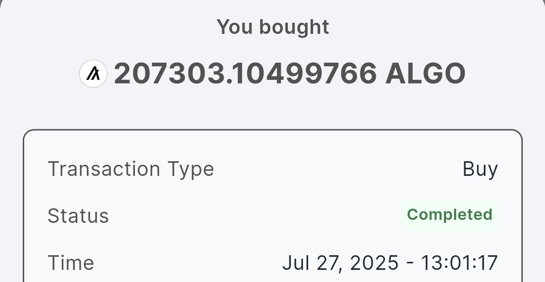 mooncommanderX's tweet image. ✅️ Just rotated some HUGE profits to $ALGO! This ISO20022 coin is lagging, but it's about to WAKE UP SOON!
✅️ Once the PUMP arrives, I'll come back to this Tweet! ⌛️