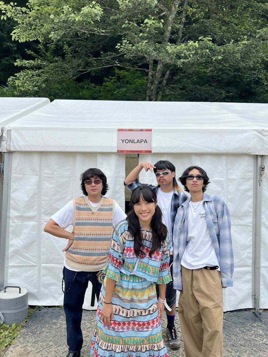 YONLAPA from Thailand 
16:20-17:00 at Orange Echo 🍊

#フジロック