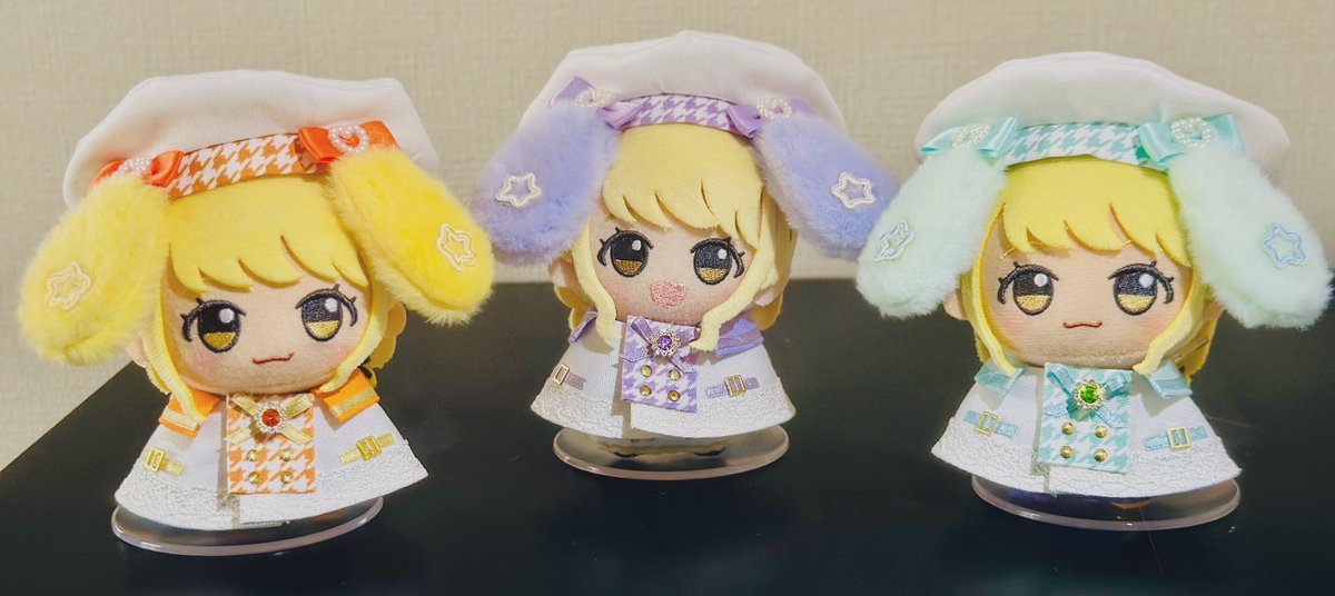AbarthHi49903's tweet image. #初星学園ぬいぬい部 
ちょっぴりキラキラさせてみました

\\\ナ〜✨///