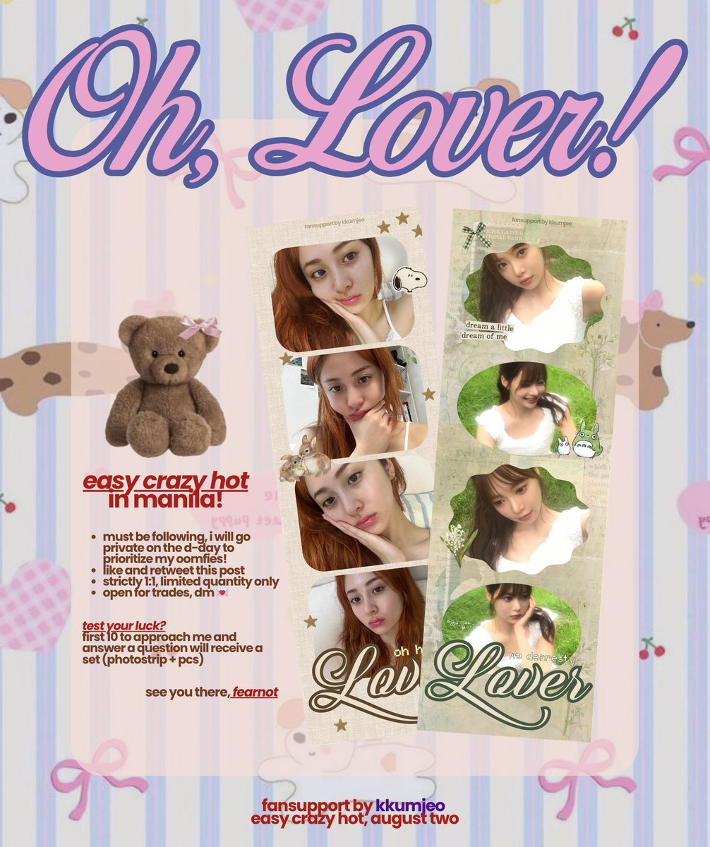 kkumjeo's tweet photo. oh lover  ✧˖°. love is sour grapes 🍇👒

easy crazy hot fansupport by @kkumjeo
      ⤖ mbf + lrt — loc tba 
      ⤖ check image for more details
      ⤖ open for trades, reply or dm 💌
    
⋮ ⌗ #EASY_CRAZY_HOT #LE_SSERAFIM
#EASY_CRAZY_HOT_IN_MANILA #ECHinManila https://t.co/VXdApNt1Ga