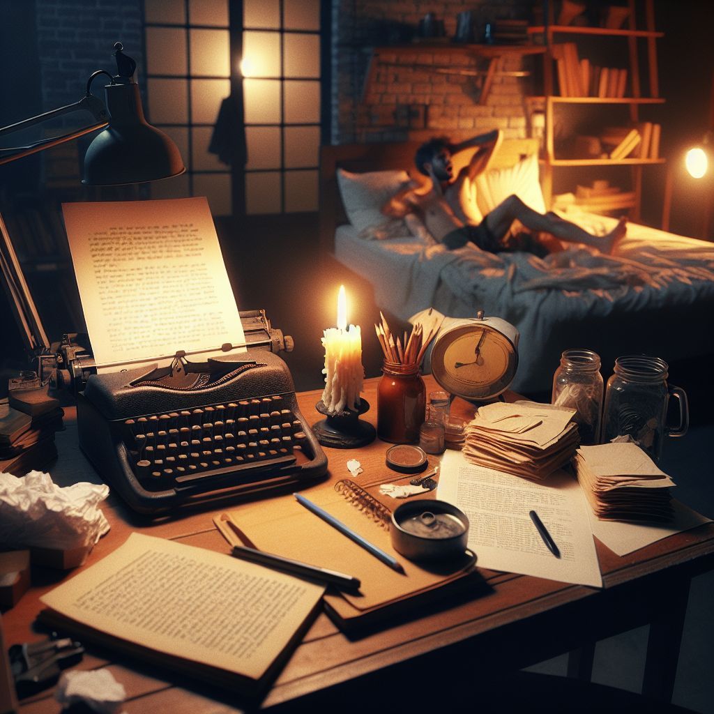 BooktastersAuth's tweet image. Some stories won’t let you sleep until you promise to write them. Then they keep you up anyway.