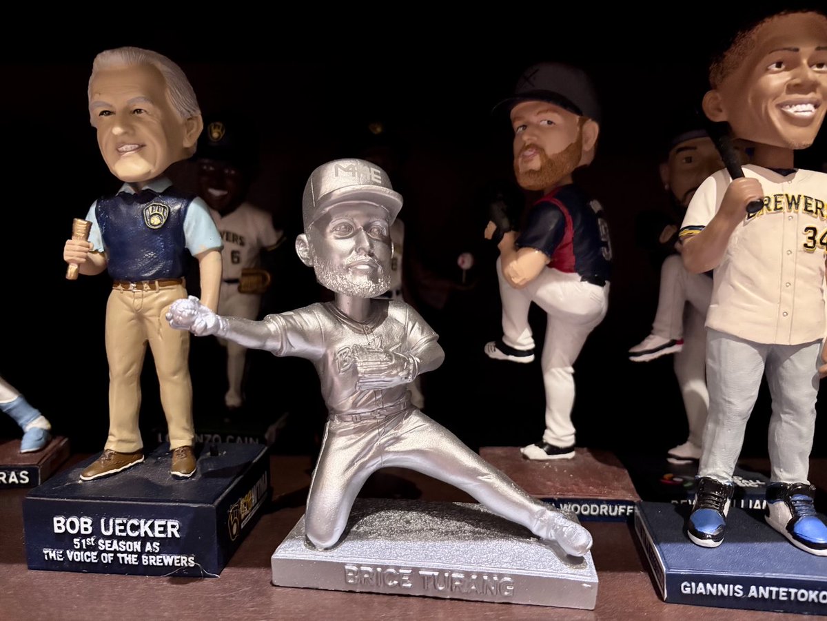 So excited! I got the special one! 😃 A little happiness after that dismal game. Get em tomorrow Brewers 💙💛