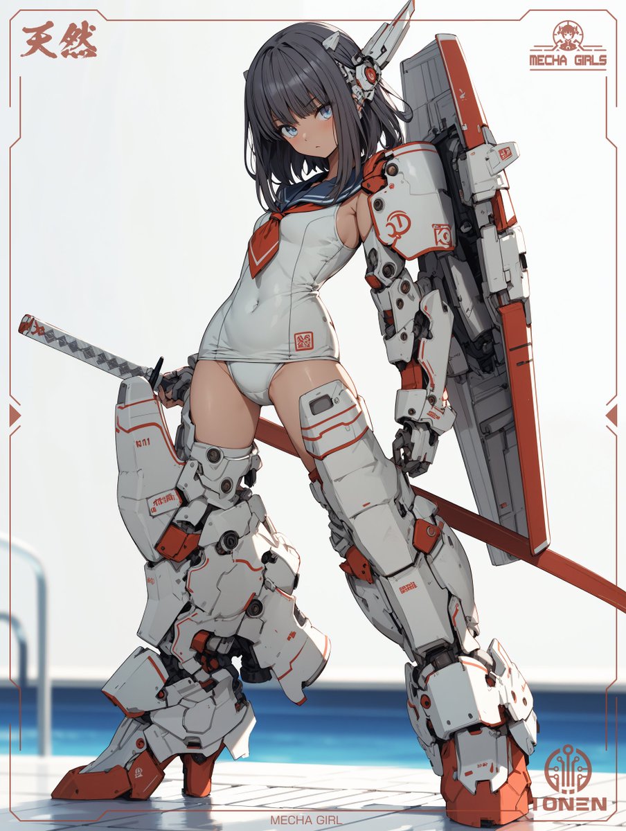 munou_ac's tweet image. 女子甲生
Armored Mecha Girl
