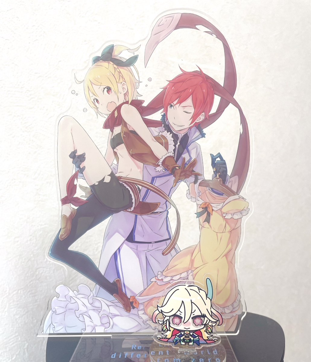 J_0x0_U's tweet image. アクスタデカすぎて🥹❤️
