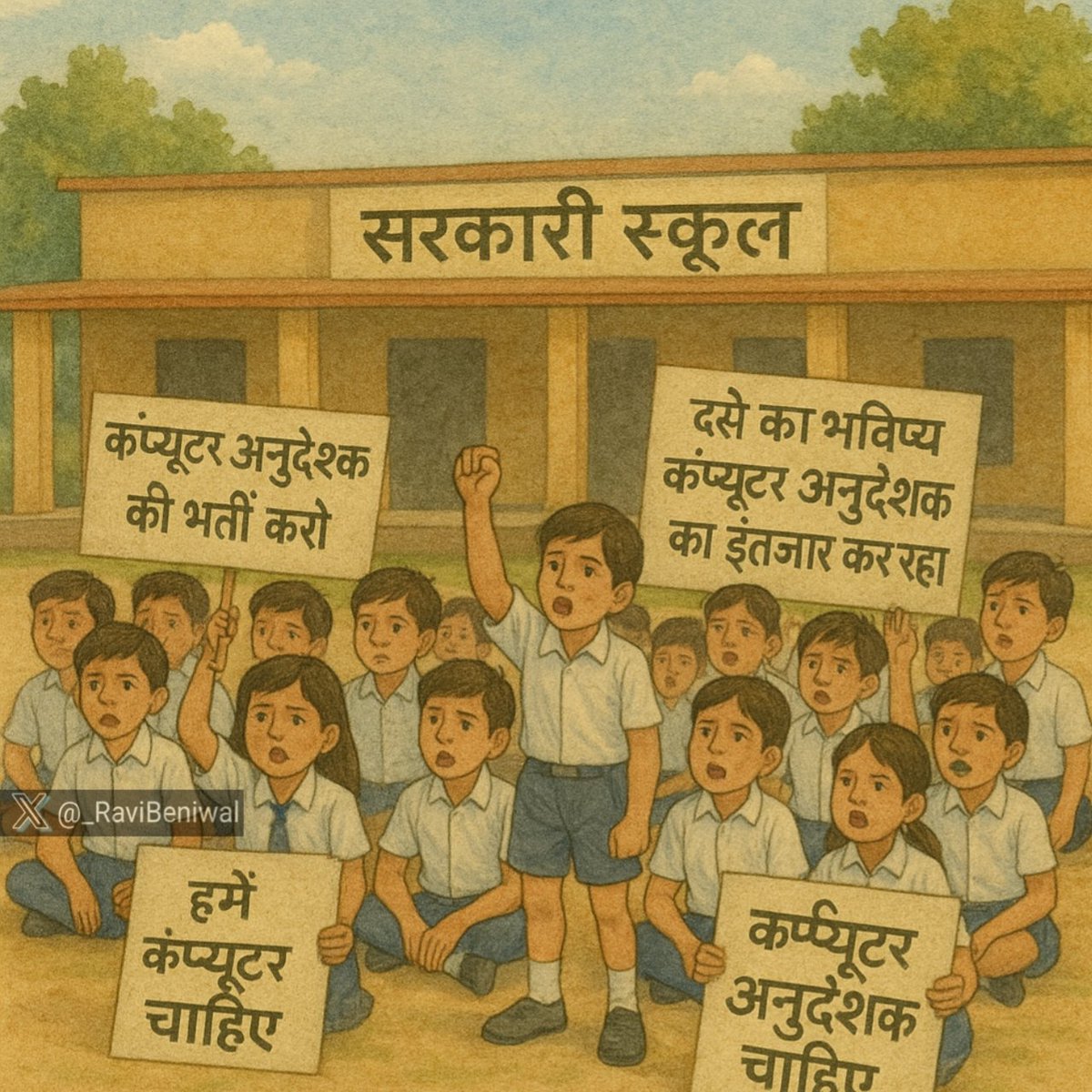 Pawan Sahu (@pawansahu51) on Twitter photo माननीय मंत्री <a href="/madandilawar/">Madan Dilawar</a> जी स्कूलों में भवन निर्माण सुधार के साथ कंप्यूटर शिक्षा पर ध्यान दीजिए
#कंप्यूटर_शिक्षक_भर्ती_जारी_करो
<a href="/RajCMO/">CMO Rajasthan</a> <a href="/BhajanlalBjp/">Bhajanlal Sharma</a> <a href="/_lokeshsharma/">Lokesh Sharma</a> <a href="/hemantkumarnews/">Hemant Kumar</a> <a href="/educationnagari/">Education Nagari</a> <a href="/SantoshBishnoi_/">Santosh Bishnoi</a> <a href="/1stIndiaNews/">First India News</a> <a href="/vinodmittal9/">VINOD MITTAL</a> <a href="/SpacesEducation/">Education Spaces</a> <a href="/SachBedhadak/">Sach Bedhadak</a> माननीय मंत्री <a href="/madandilawar/">Madan Dilawar</a> जी स्कूलों में भवन निर्माण सुधार के साथ कंप्यूटर शिक्षा पर ध्यान दीजिए
#कंप्यूटर_शिक्षक_भर्ती_जारी_करो
<a href="/RajCMO/">CMO Rajasthan</a> <a href="/BhajanlalBjp/">Bhajanlal Sharma</a> <a href="/_lokeshsharma/">Lokesh Sharma</a> <a href="/hemantkumarnews/">Hemant Kumar</a> <a href="/educationnagari/">Education Nagari</a> <a href="/SantoshBishnoi_/">Santosh Bishnoi</a> <a href="/1stIndiaNews/">First India News</a> <a href="/vinodmittal9/">VINOD MITTAL</a> <a href="/SpacesEducation/">Education Spaces</a> <a href="/SachBedhadak/">Sach Bedhadak</a>