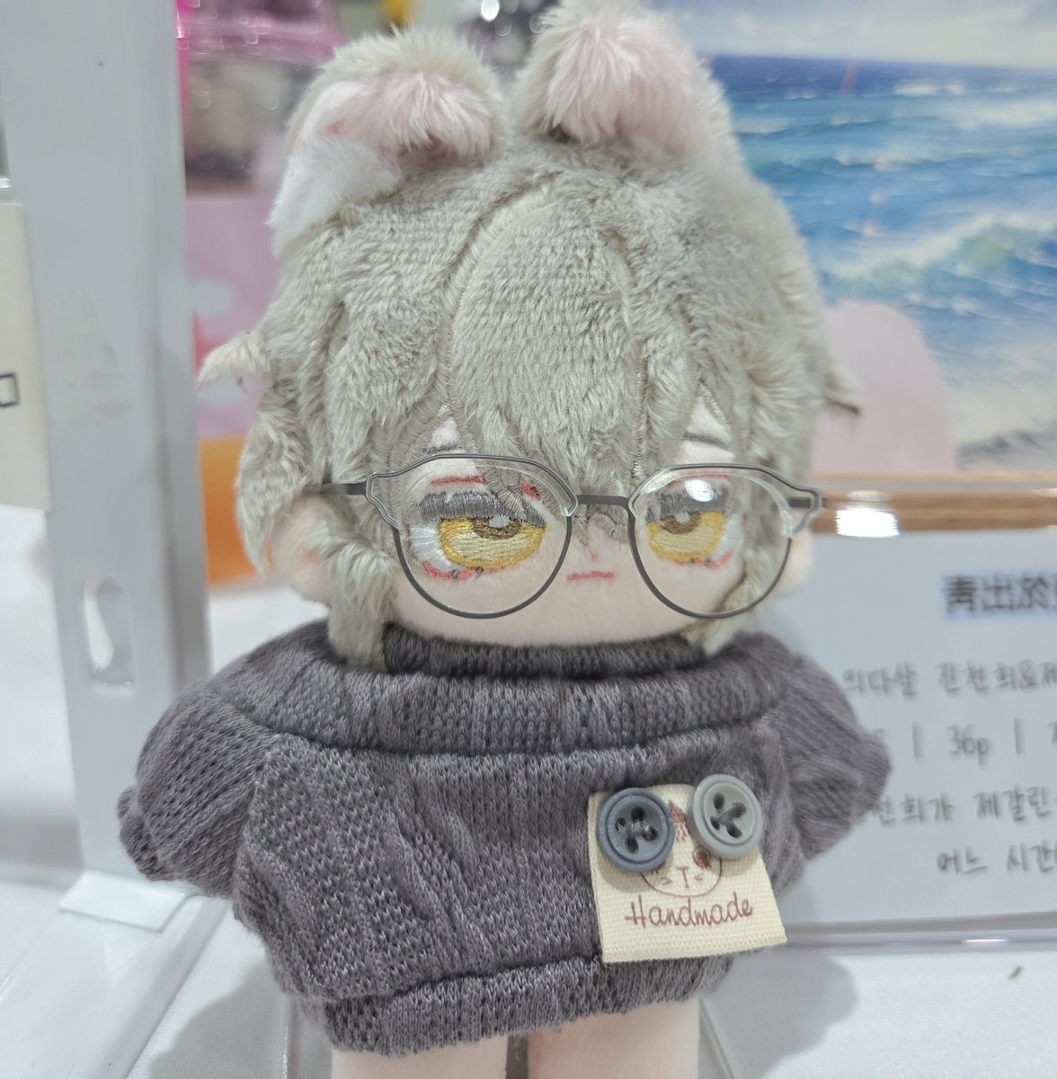 돼삼이에게 안경 생겼어
아너무찰떡이라맘에들어ㅜㅜ