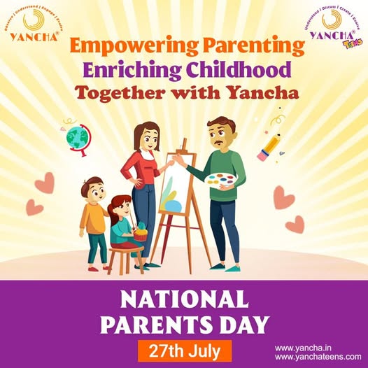 #NationalParentsDay #27thJuly #yancha #positiveparentingsolution