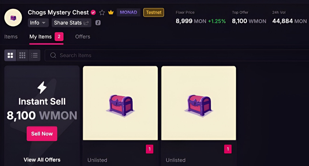 NftTcollector's tweet image. Snatched another Chogs Mystery Chest last night…
Don’t ask me why, even I don’t know. 

But something tells me these boxes are cooking magic inside. 

@1stBenjaNAD this better not be a “surprise rug” edition 😂