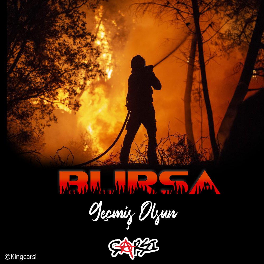 Büyük geçmiş olsun Bursa
#Yangın