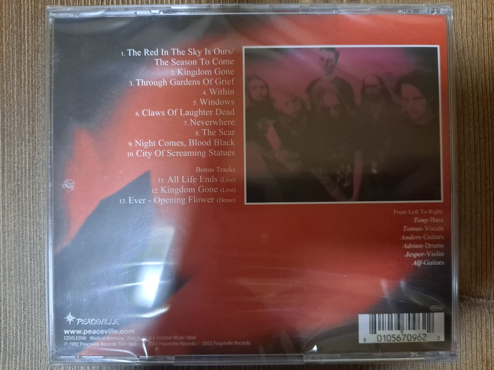 Released in July 27th, 1992 
#DeathMetal At the Gates🇸🇪 "The Red in the Sky Is Ours" 33 years ago, today🤘🔥