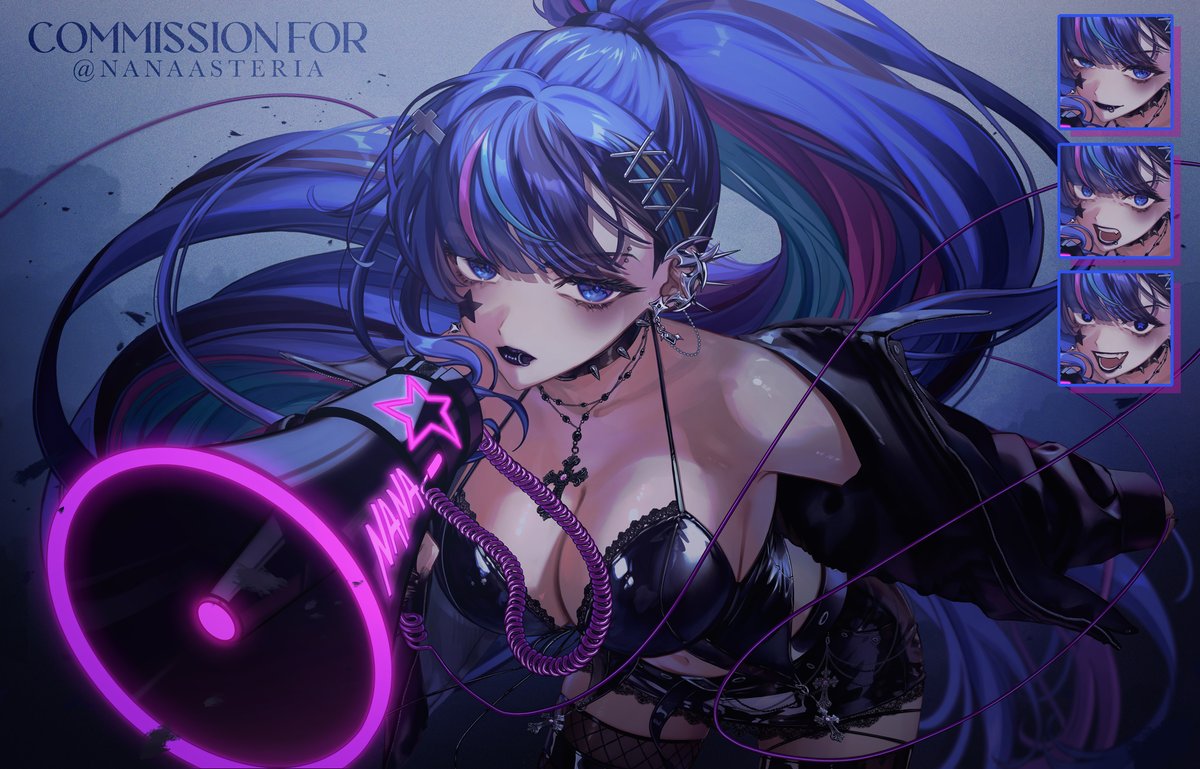 Had the pleasure of working with Nana once again, and this time I was in charge of the art for this amazing cover. Everyone did such a wonderful job on the MV, and of course, I'm blown away by Nana's powerful vocals.

Please go check it out!!! 🎸💙✨