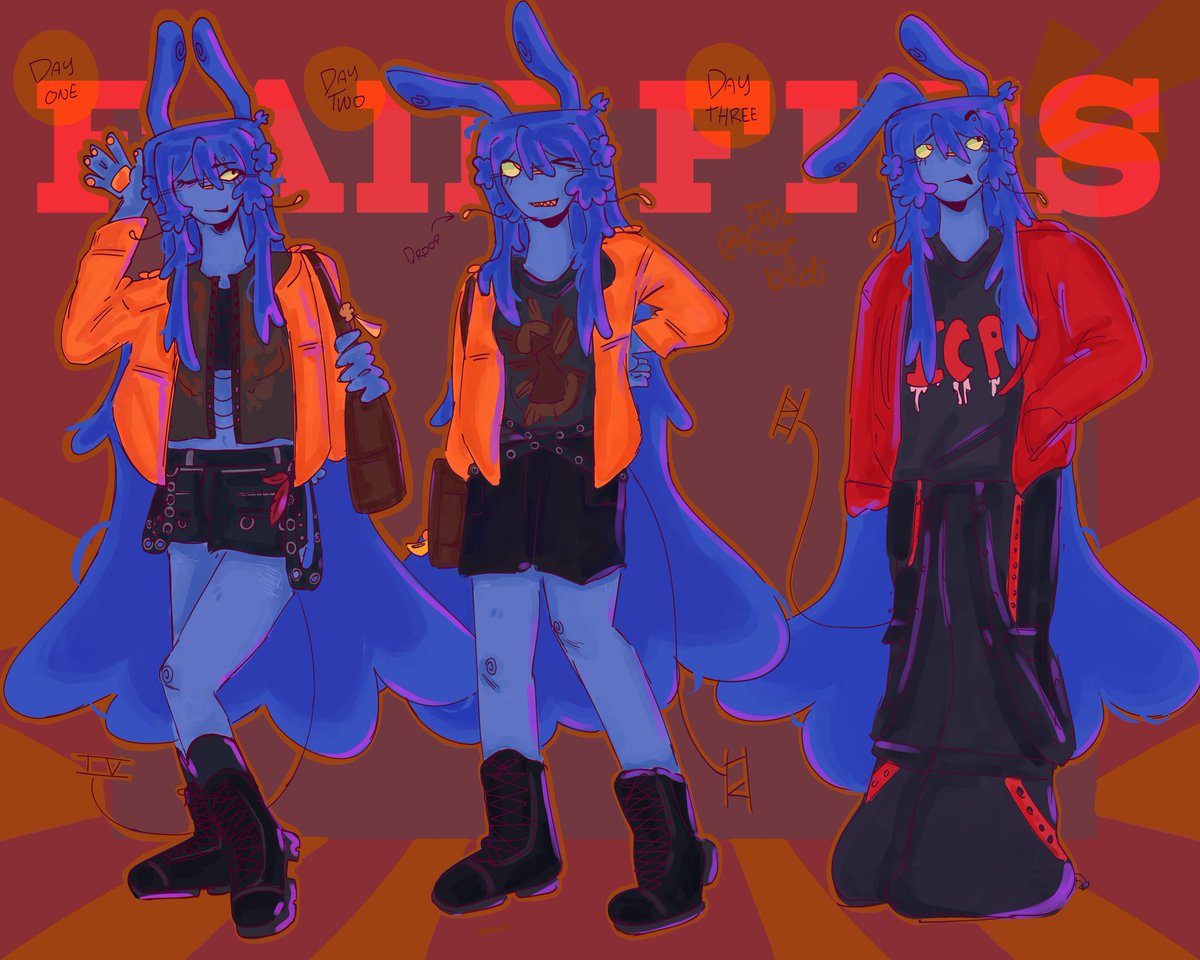 Twofourbfdi's tweet image. Outfits i wore in the last 3 days!! #tpot #bfdi