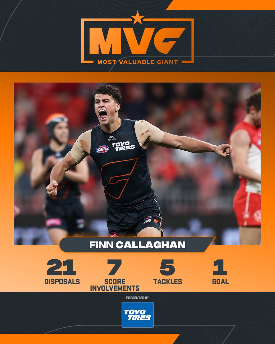 GWSGIANTS's tweet image. Pretty good footballer 😮‍💨