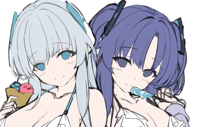 wipノア × ユウカ
#ブルアカ 