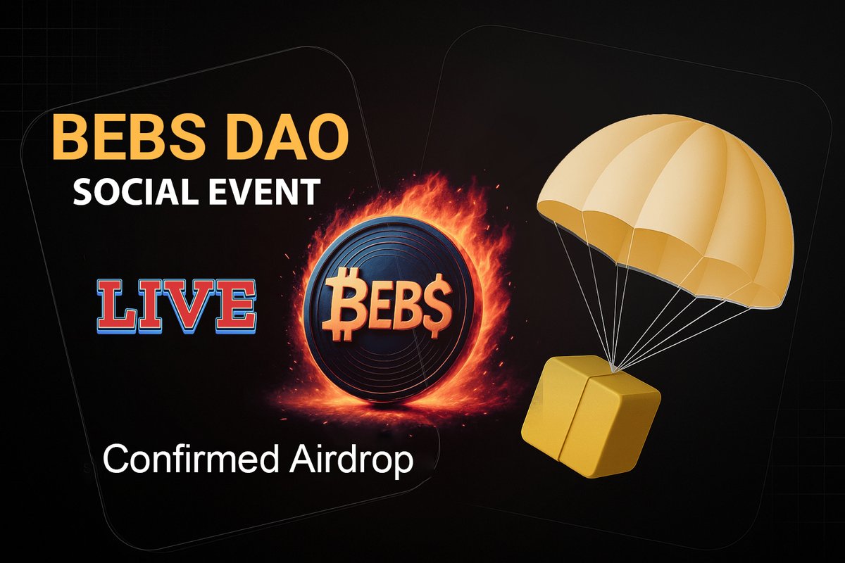 🚨@BebsDao HOT PROJECT LIKE AS #SOSOVALUE 

🎁The 90-Day Social Activity Event is officially LIVE! 

🌐 Join now: bebsdao.org/ref/MTMzMDE=

( Connect your Solana Wallet and do the tasks )

🪙 Start collecting the digital currency of the future — This isn’t just a crypto project,