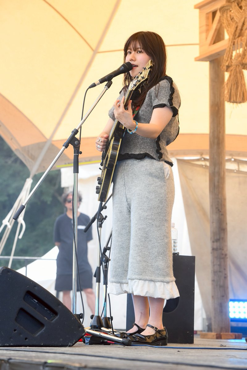 📸 さらさ(Trio Set)
JULY 27 SUN - ORANGE ECHO

<a href="/omochiningen_/">さらさ</a> #さらさ
#フジロック #fujirock
Photo:Teppei Kishida