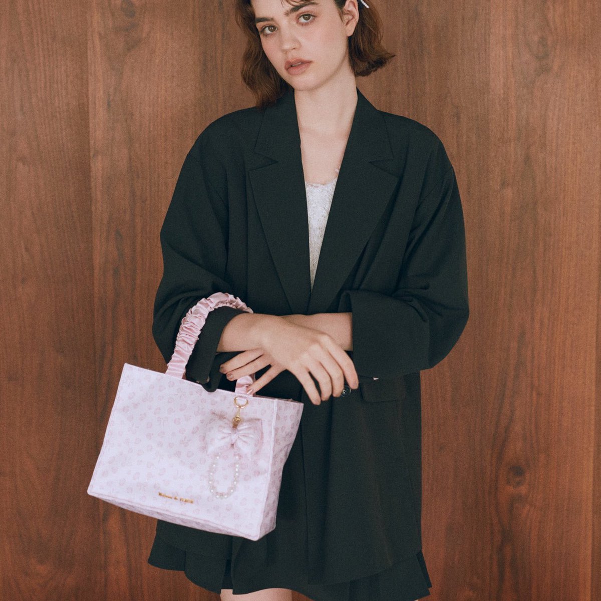 Maison de FLEUR Bear&Rabbit ハンドバッグ セット 公式】Maison de FLEUR（メゾン ド フルール）｜ファッション