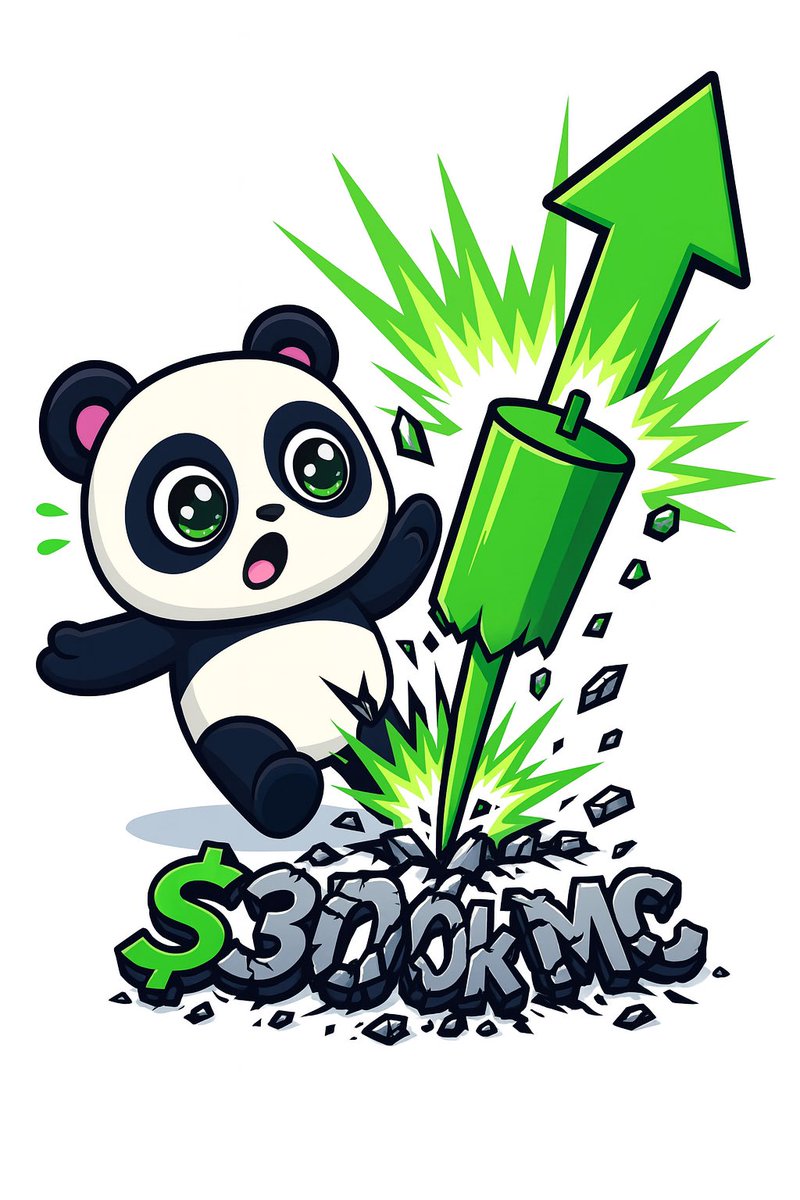 Blew right past $300k MC… WOW 😲💥

$PANDA 🐼 on <a href="/AbstractChain/">Abstract</a>

dexscreener.com/abstract/0x67c…