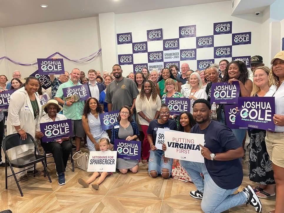 Sen. Jennifer Carroll Foy (@jcarrollfoy) on Twitter photo Ecstatic for <a href="/JoshuaCole/">Delegate Joshua Cole</a> for a great office opening, for graduating and for another trip around the sun! Fredericksburg is ready to get you re-elected! Ecstatic for <a href="/JoshuaCole/">Delegate Joshua Cole</a> for a great office opening, for graduating and for another trip around the sun! Fredericksburg is ready to get you re-elected!