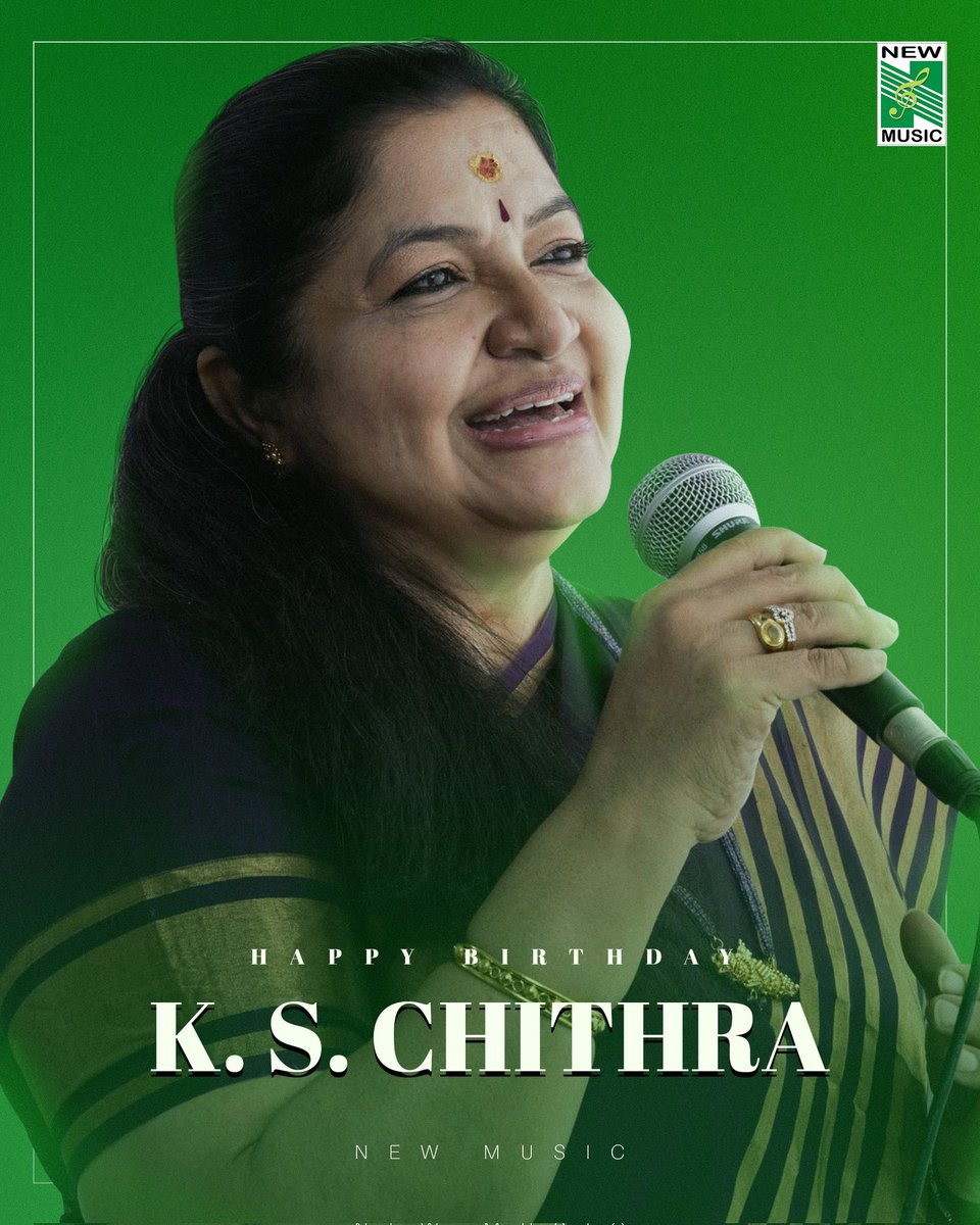 New Music (@newmusicindia) on Twitter photo Celebrating the Queen of Melody today!👑 Your voice continues to be the soul of Indian music.Happy Birthday <a href="/KSChithra/">K S Chithra</a> ! Mam💖
#HappyBirthdayKsChithra
#KSChithra #Newmusic Celebrating the Queen of Melody today!👑 Your voice continues to be the soul of Indian music.Happy Birthday <a href="/KSChithra/">K S Chithra</a> ! Mam💖
#HappyBirthdayKsChithra
#KSChithra #Newmusic
