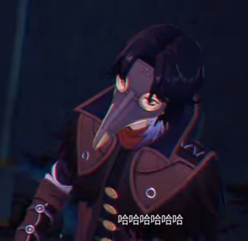 messaposting's tweet image. my plague doctor is tweaking bro
