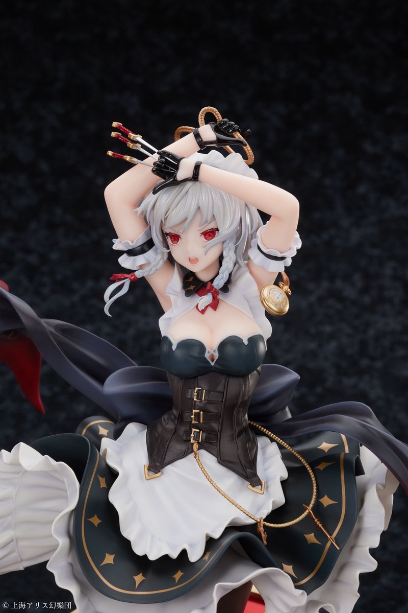 MAGIARTS東方Project 月時計 十六夜咲夜 赤黒Ver. フィギュア フィギュア専門店 -ソダチトイズ / MAGI ARTS 東方Project 月時計 十六