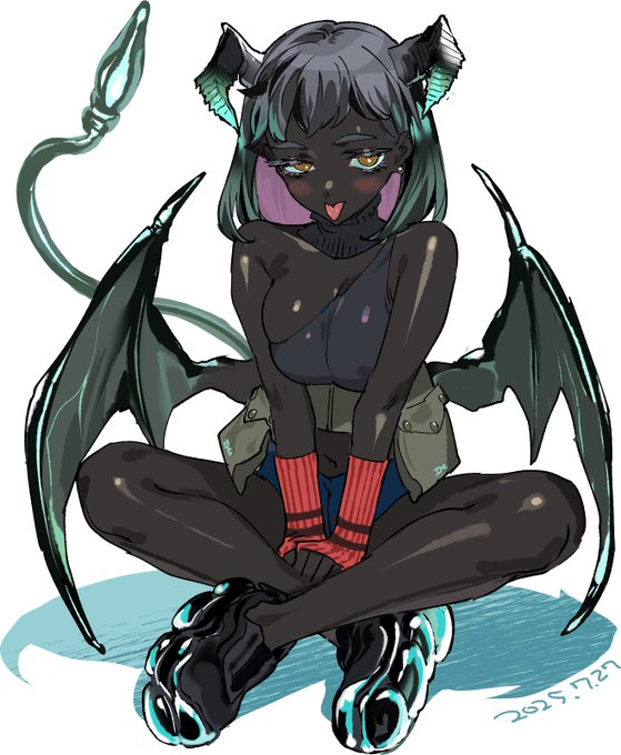 褐色サキュバス