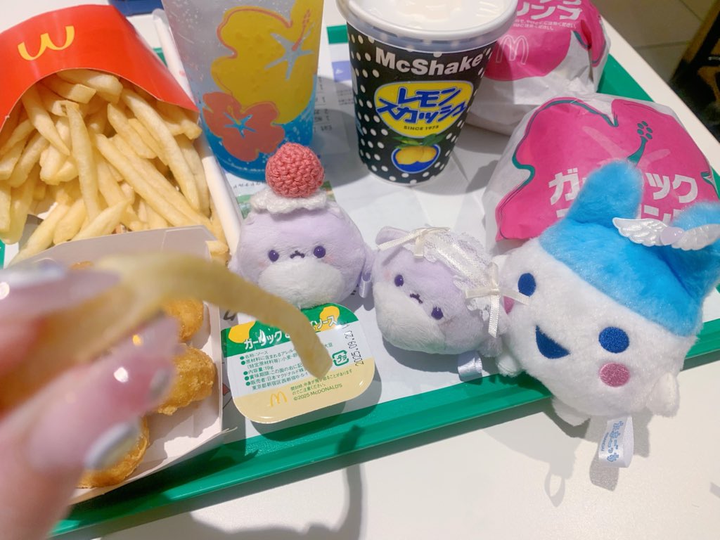 walletchan's tweet image. みんなでハワイしてきた🤙🌺🍹🌴
ポテトあげてたらすかさず乱入してきたかわいいなげち