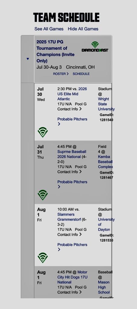Kellen Horsley (@horsleykellen) on Twitter photo Final tourney of the season is a big one <a href="/CincyFlamesFP/">Cincy Flames</a> TOC, Looking fwd to the competition. Pool play is below. <a href="/Canes__Baseball/">Canes Ohio Baseball 2026</a>
<a href="/weldyprep/">Kyle Weldon</a> <a href="/mccrarybaseball/">MBG Reds Scout team</a> <a href="/codymccrary25/">Cody McCrary</a> <a href="/PB_Uncommitted/">Prep Baseball Uncommitted</a> <a href="/PrepBaseballOH/">Prep Baseball Ohio</a> <a href="/SRUBaseball/">Rock Baseball</a> <a href="/pbtscouting/">Prep Baseball Scouting</a> <a href="/bjarreau10/">らら</a> <a href="/jack_van51/">Jack Van Remortel</a> <a href="/PBCbus/">Prep Baseball Columbus</a> Final tourney of the season is a big one <a href="/CincyFlamesFP/">Cincy Flames</a> TOC, Looking fwd to the competition. Pool play is below. <a href="/Canes__Baseball/">Canes Ohio Baseball 2026</a>
<a href="/weldyprep/">Kyle Weldon</a> <a href="/mccrarybaseball/">MBG Reds Scout team</a> <a href="/codymccrary25/">Cody McCrary</a> <a href="/PB_Uncommitted/">Prep Baseball Uncommitted</a> <a href="/PrepBaseballOH/">Prep Baseball Ohio</a> <a href="/SRUBaseball/">Rock Baseball</a> <a href="/pbtscouting/">Prep Baseball Scouting</a> <a href="/bjarreau10/">らら</a> <a href="/jack_van51/">Jack Van Remortel</a> <a href="/PBCbus/">Prep Baseball Columbus</a>
