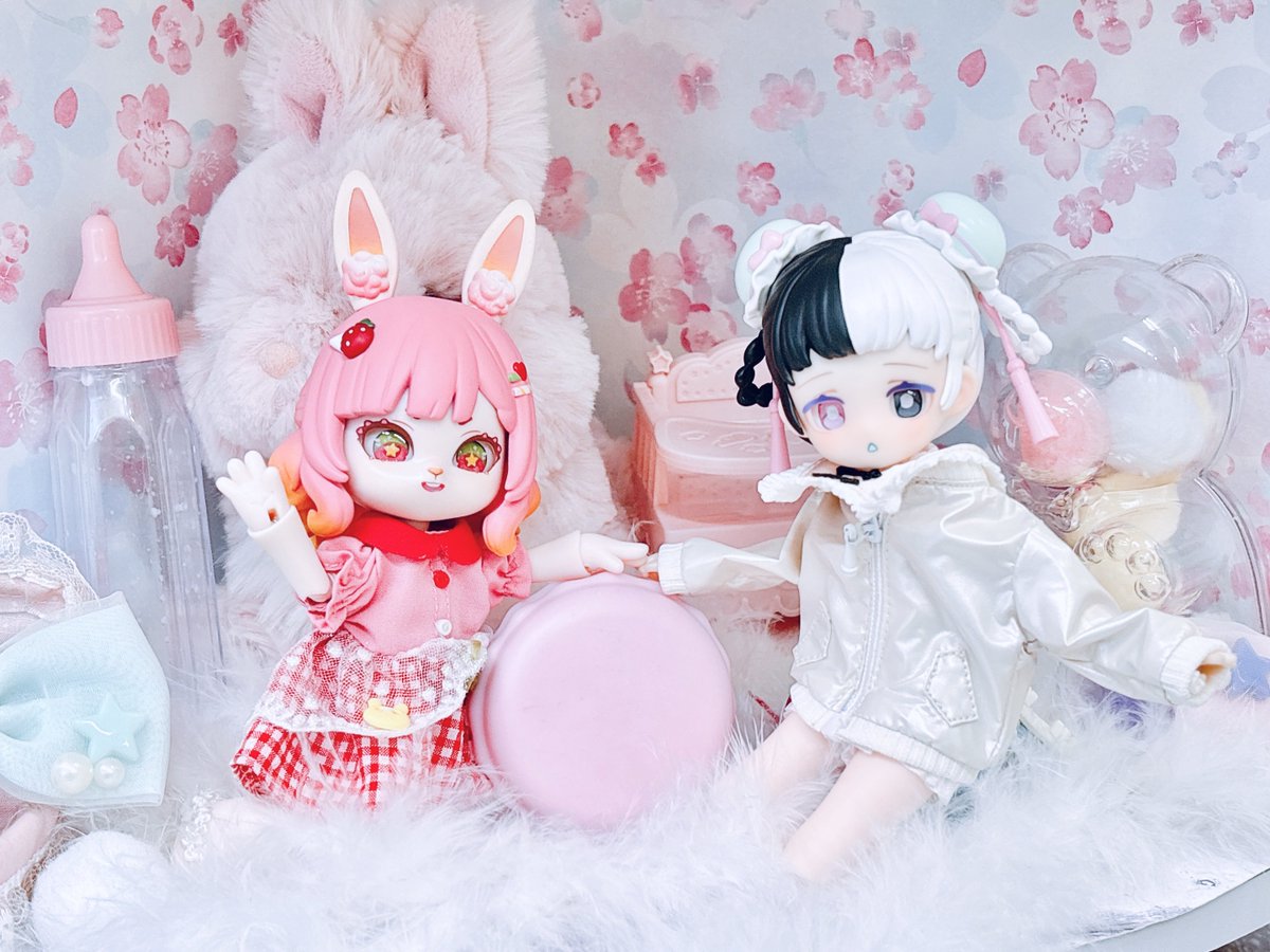 yaz_emwi's tweet image. Roseさんのボニバニちゃんと撮らせていただいた🫶🐰🐼