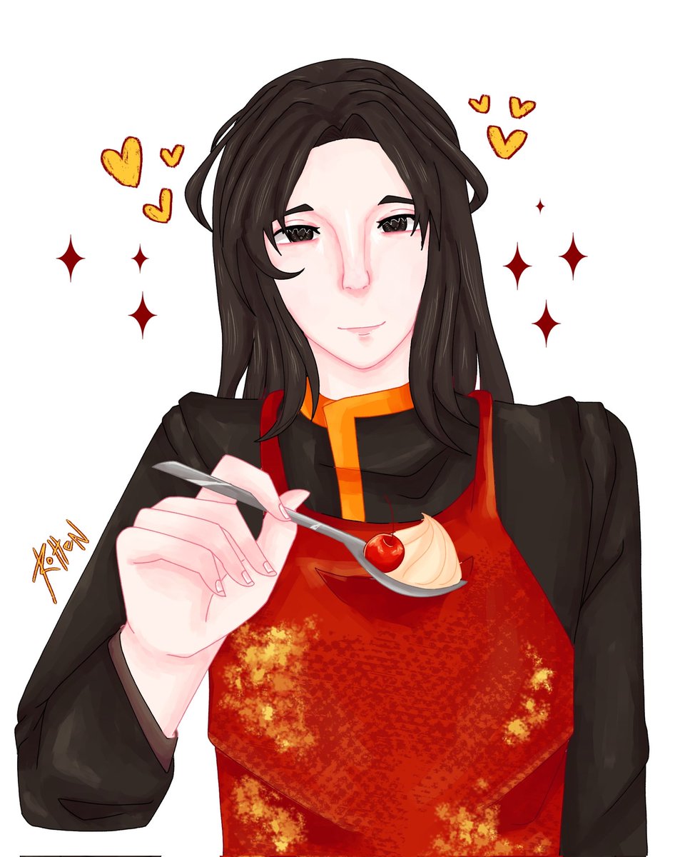 rottencodez's tweet image. he made you a parfait!! open wide! (☆▽☆)
i hope you like this Kai ver, I wasn't sure if I should keep him more like in game (• ▽ •;), so this is closer to my style ig ig
#yttd