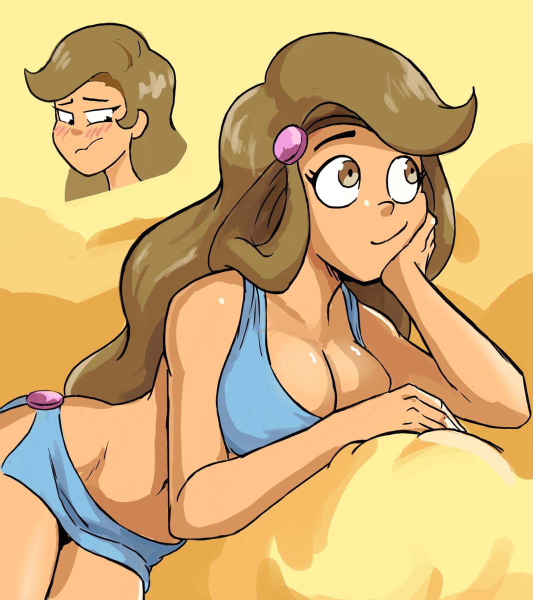 GearTheFae's tweet image. I promised some "The Wotch" relate fanart last time and I wanted keep that up.
It´s funny to think Robin has been possessed by Aphrodite for years now just cause the comic haven´t continue.
#TheWotch