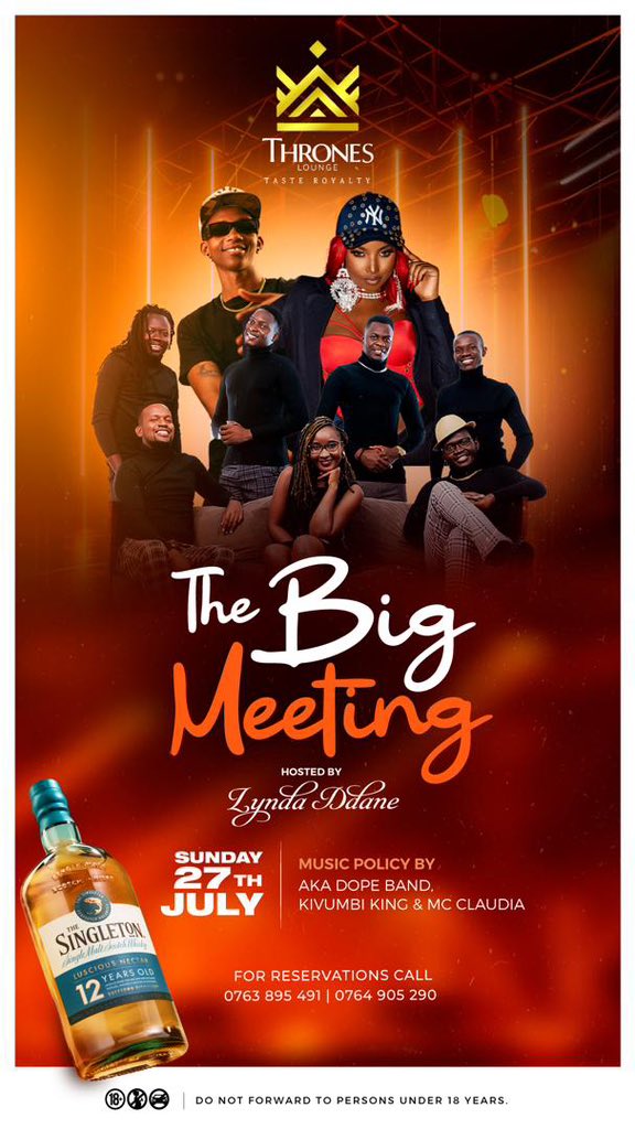 ImmaculateIK's tweet image. Today’s party is at @throneskampala 
#TheBigMeeting