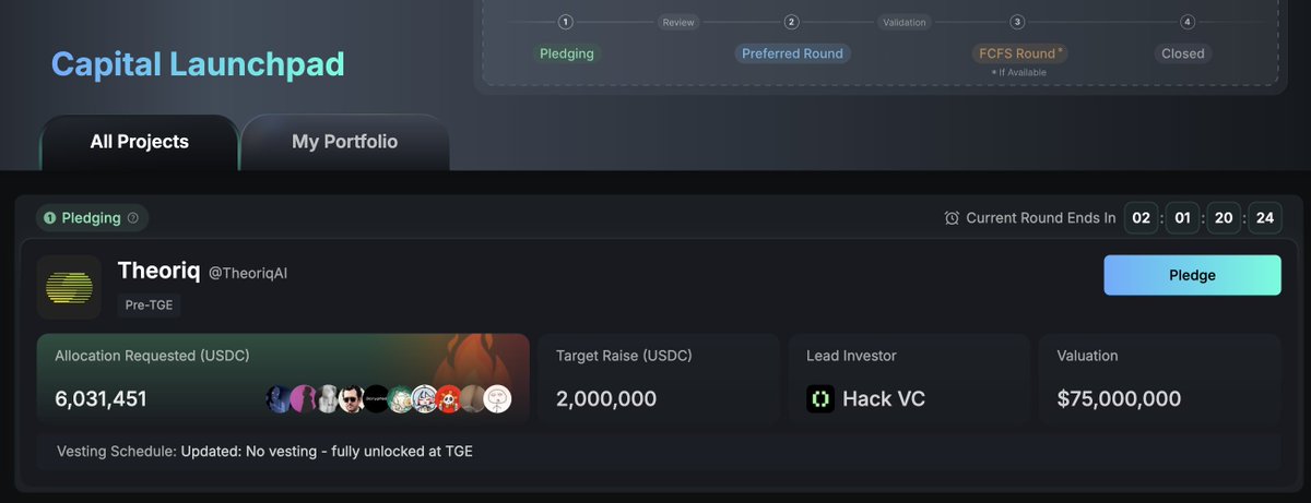 ⚡️Kaito AIローンチパッドKYC

①パスポートと住所証明提出
②2段階認証・スマートウォレット入金(Base)

今後もKaito AIでローンチするPJ多そうだしやっておいて良さそう👀
住所証明はいつも通りWISEで取得！すぐ取得できて有能🔥

<a href="/TheoriqAI/">Theoriq</a> めっちゃ人気だな🤔

【WISE】
wise.com/home