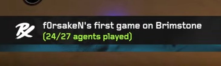forsaken has now 3 agents left on his agent ocean pool... is this a record??