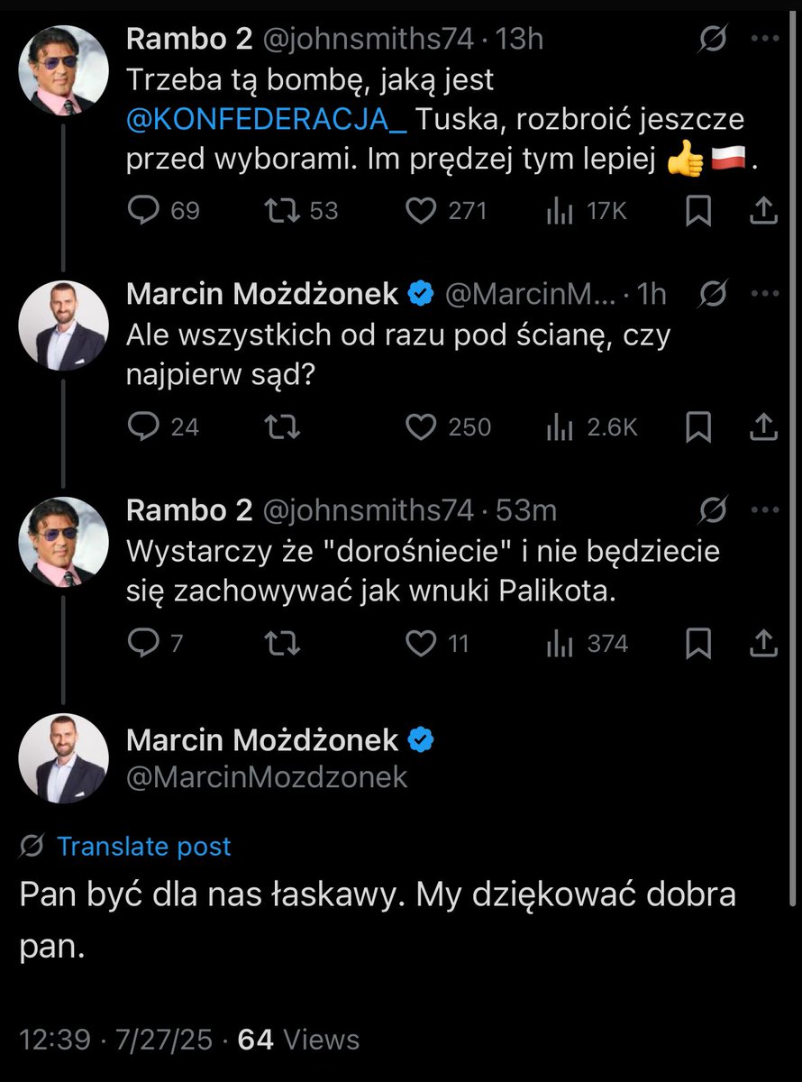 bez_marynarki's tweet image. Polska potrzebuje i PiSu i Konfederacji i każdej innej siły politycznej która na pierwszym miejscu stawiać będzie Polskę.
Można się różnić na programy, można mieć różne poglądy.
Ale trzeba mieć ułożone priorytety, bo ani z Konfy się nie zrobi PiSu ani Konfa nie zlikwiduje PiSu